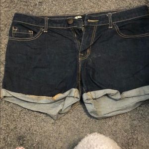 Jean shorts